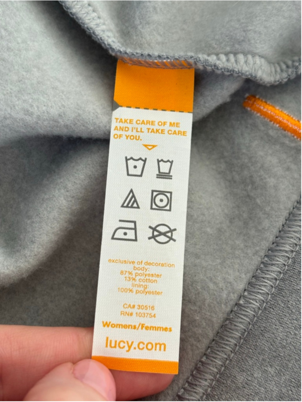 NWOT Lucy Active Fleece Wrap Style Outerwear Cardigan | Sz Lg - Picture 11 of 11